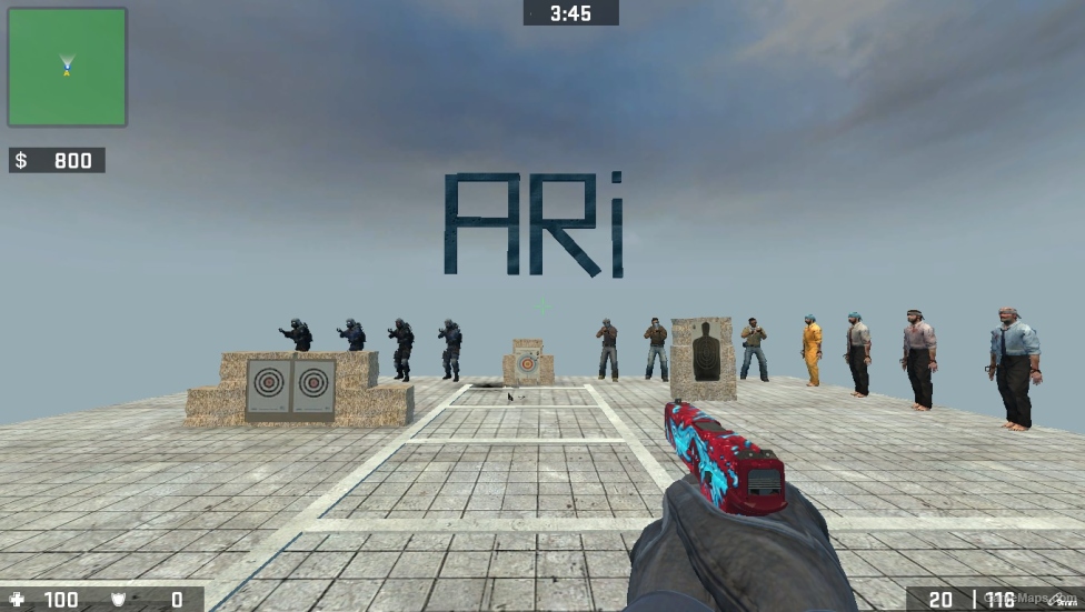 CS GO MOD ( OLD SAS GLOVE )