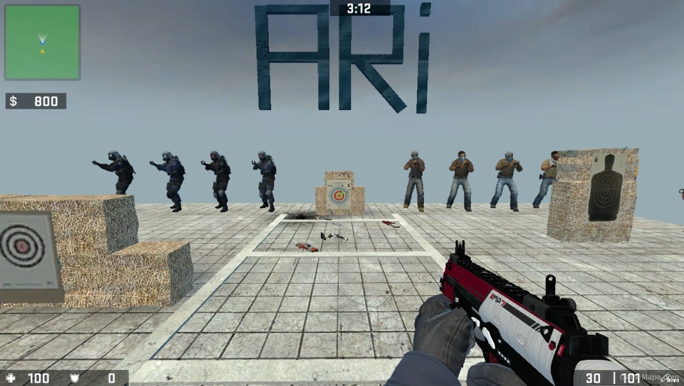 CS GO MOD ( OLD SAS GLOVE )
