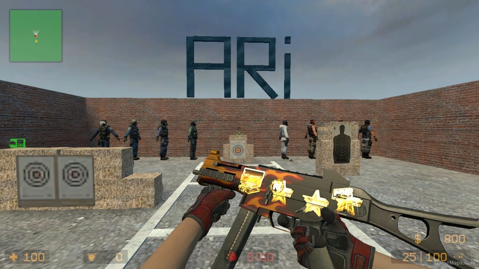 CS GO MOD ( Specialist Gloves Crimson Web )