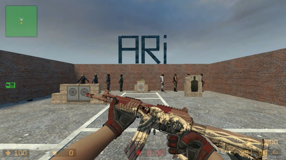 CS GO MOD ( Specialist Gloves Crimson Web )