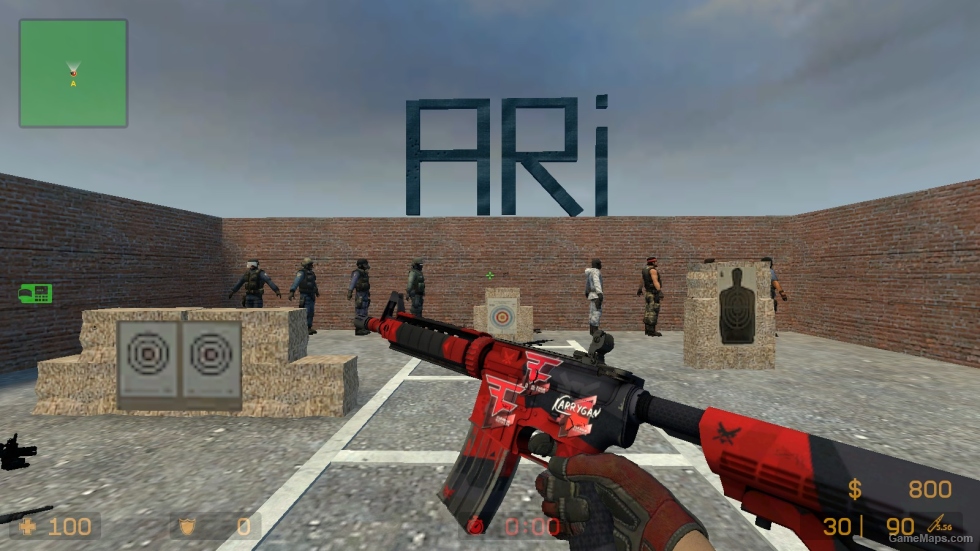 CS GO MOD ( Specialist Gloves Crimson Web )