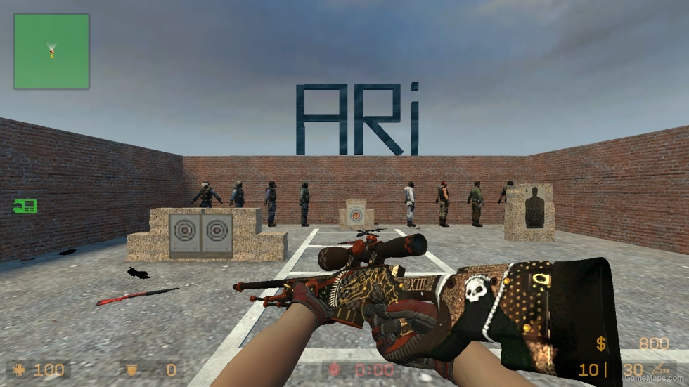 CS GO MOD ( Specialist Gloves Crimson Web )