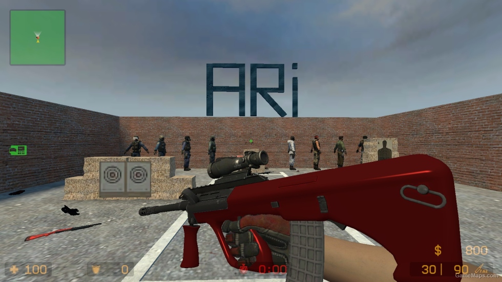 CS GO MOD ( Specialist Gloves Crimson Web )
