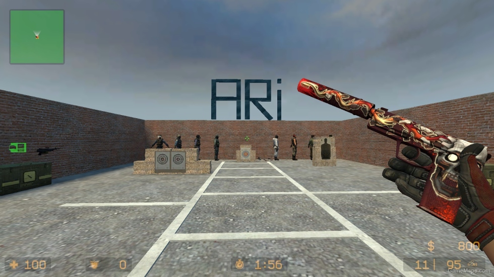 CS GO MOD ( Specialist Gloves Crimson Web )