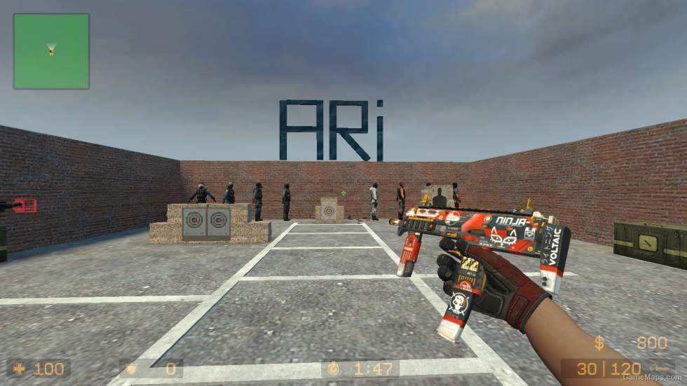 CS GO MOD ( Specialist Gloves Crimson Web )