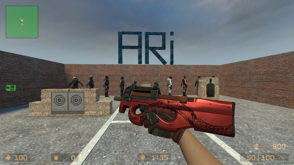 CS GO MOD ( Specialist Gloves Crimson Web )