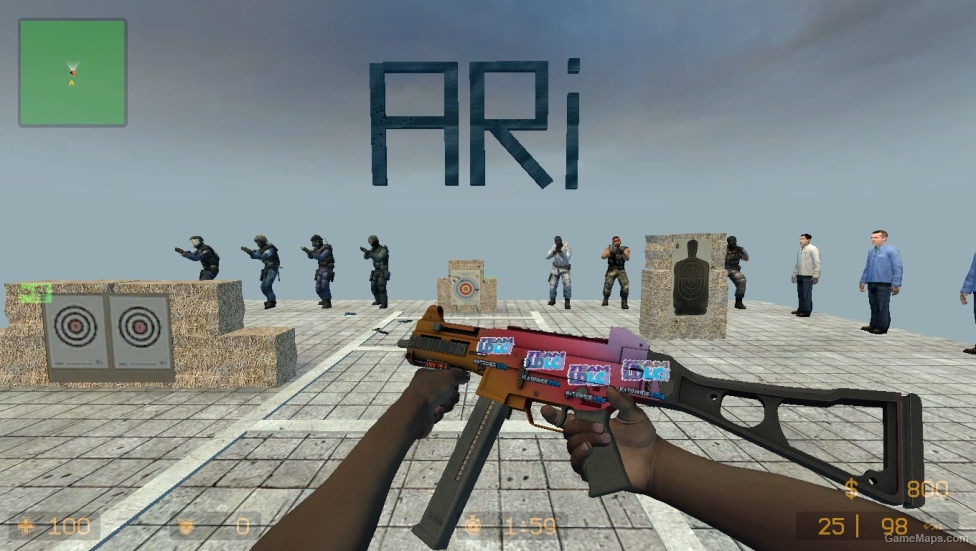 CS GO MOD (bare hands)
