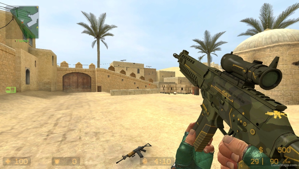 CS GO MOD (Broken Fang Gloves Jade)