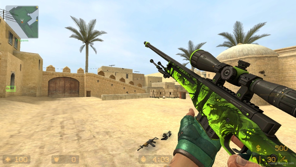 CS GO MOD (Broken Fang Gloves Jade)