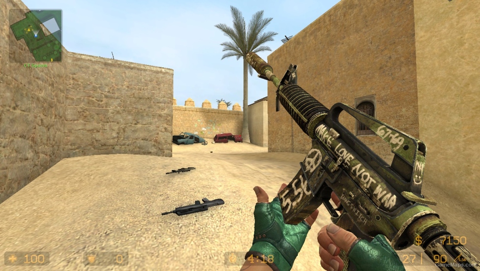 CS GO MOD (Broken Fang Gloves Jade)