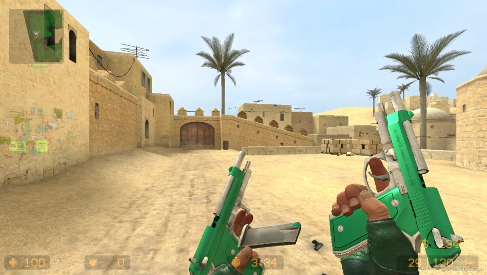 CS GO MOD (Broken Fang Gloves Jade)