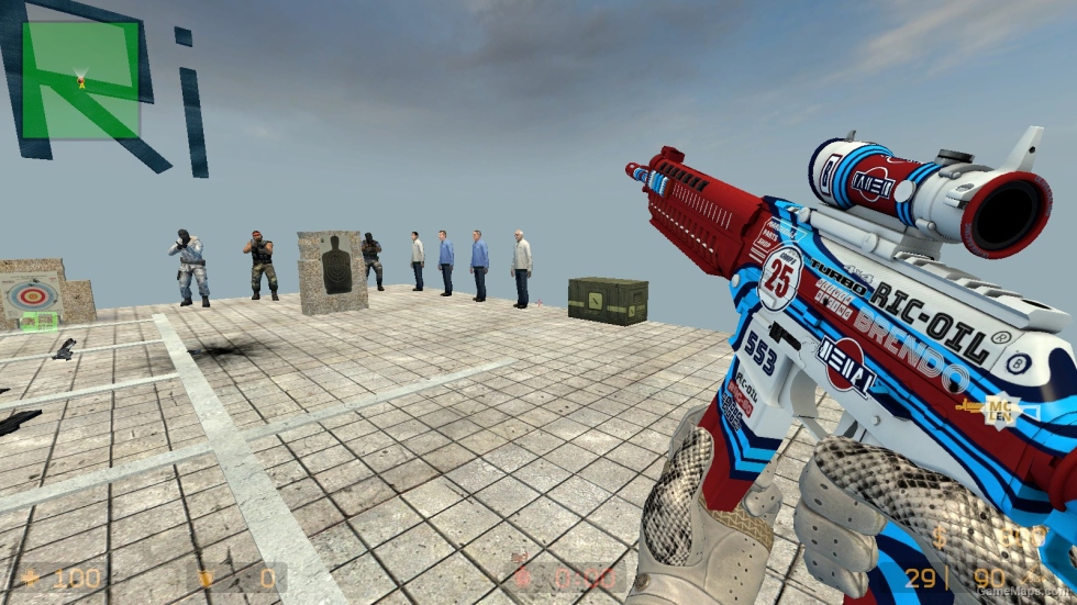 CS GO MOD (Driver Gloves King Snake)