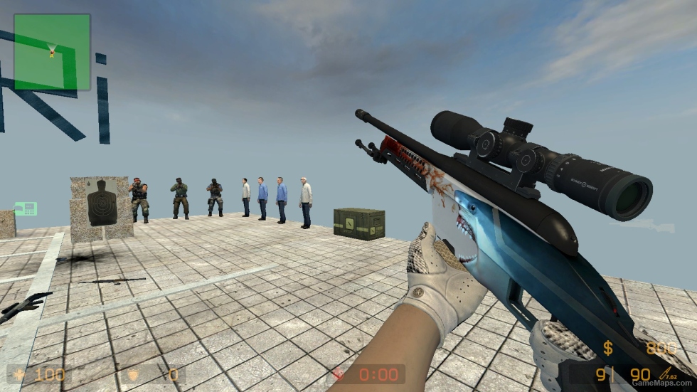CS GO MOD (Driver Gloves King Snake)