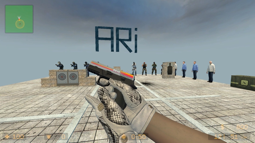 CS GO MOD (Driver Gloves King Snake)