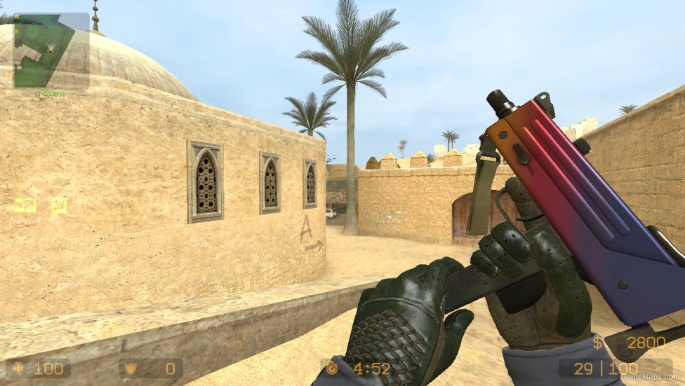 CS GO MOD (Driver Gloves Racing Green)