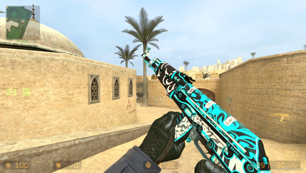 CS GO MOD (Driver Gloves Racing Green)