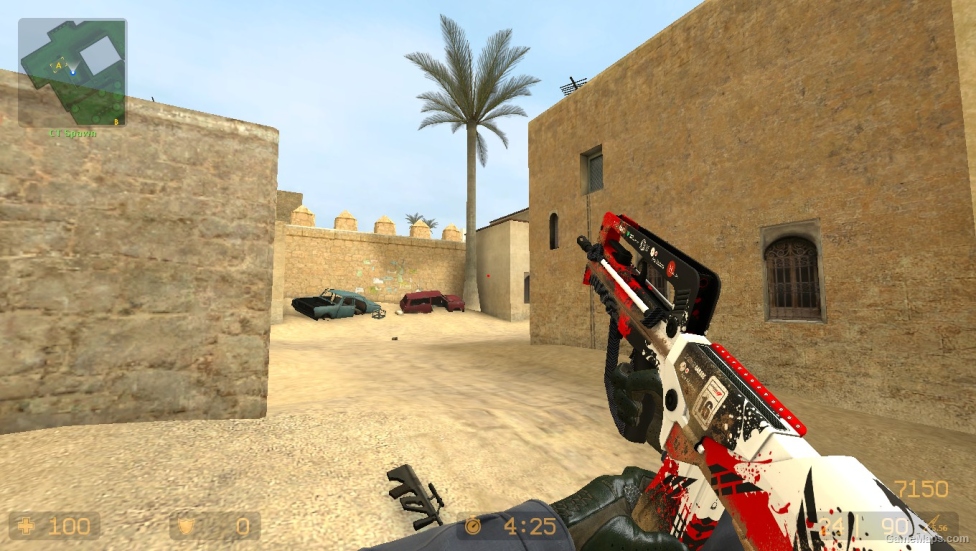 CS GO MOD (Driver Gloves Racing Green)