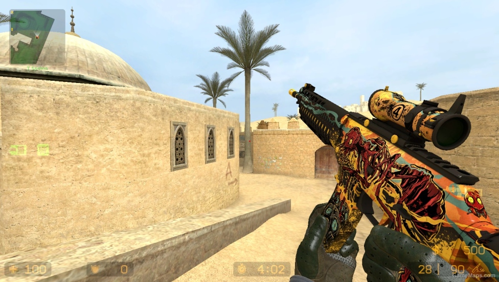 CS GO MOD (Driver Gloves Racing Green)