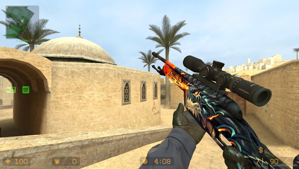 CS GO MOD (Driver Gloves Racing Green)