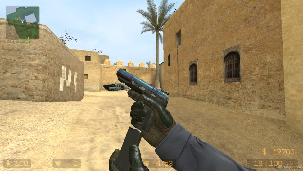CS GO MOD (Driver Gloves Racing Green)