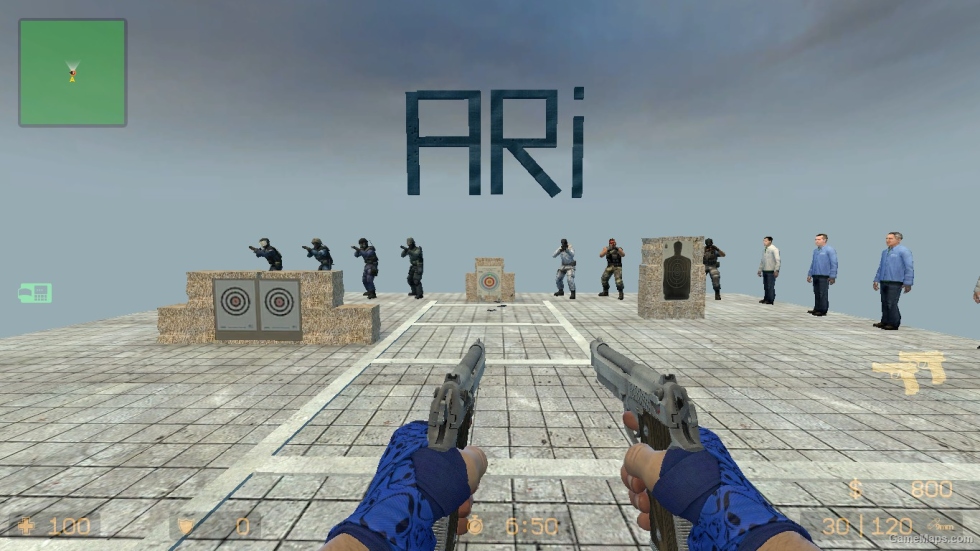 CS GO MOD (Hand Wraps Cobalt Skulls)