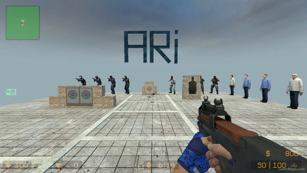 CS GO MOD (Hand Wraps Cobalt Skulls)