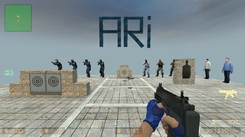 CS GO MOD (Hand Wraps Cobalt Skulls)
