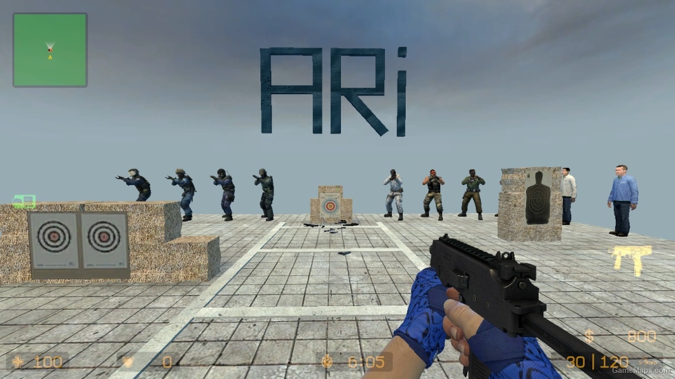 CS GO MOD (Hand Wraps Cobalt Skulls)