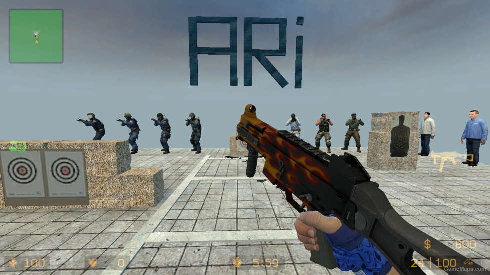 CS GO MOD (Hand Wraps Cobalt Skulls)
