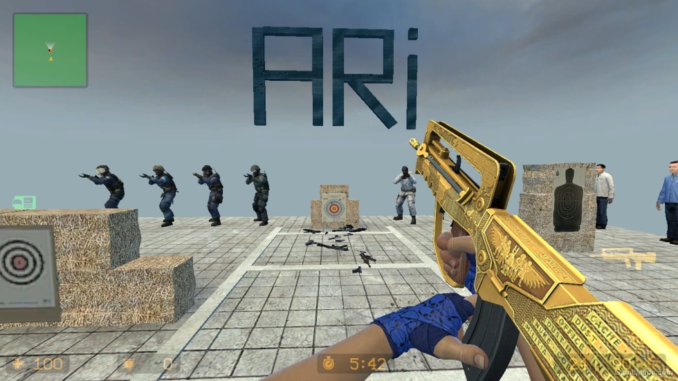CS GO MOD (Hand Wraps Cobalt Skulls)