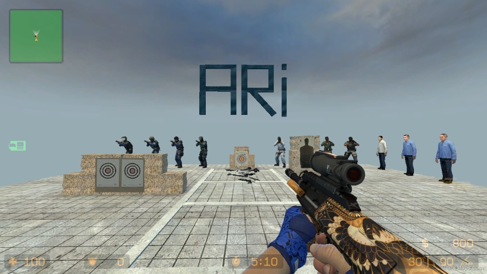 CS GO MOD (Hand Wraps Cobalt Skulls)