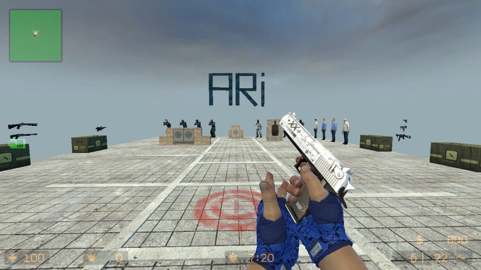 CS GO MOD (Hand Wraps Cobalt Skulls)