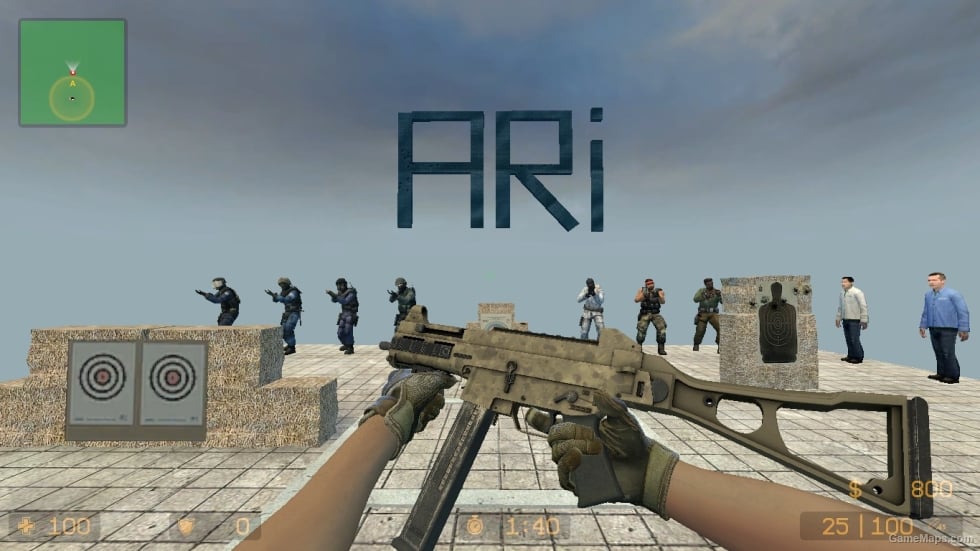 CS GO MOD (Lt.Commander Ricksaw NSWC SEAL) ARM