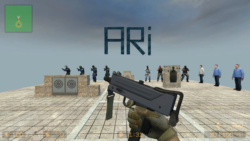 CS GO MOD (Lt.Commander Ricksaw NSWC SEAL) ARM