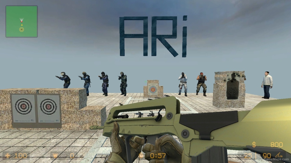 CS GO MOD (Lt.Commander Ricksaw NSWC SEAL) ARM