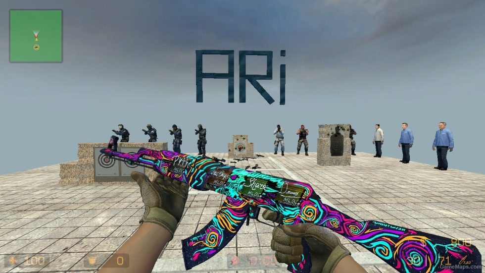CS GO MOD (Lt.Commander Ricksaw NSWC SEAL) ARM