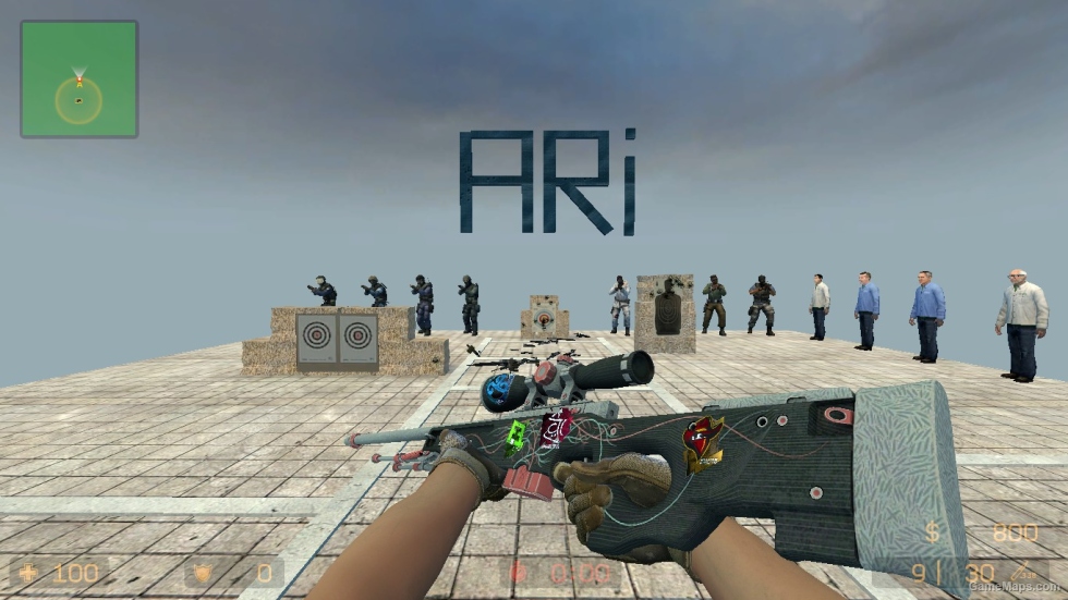 CS GO MOD (Lt.Commander Ricksaw NSWC SEAL) ARM