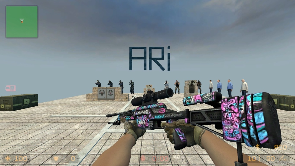 CS GO MOD (Lt.Commander Ricksaw NSWC SEAL) ARM