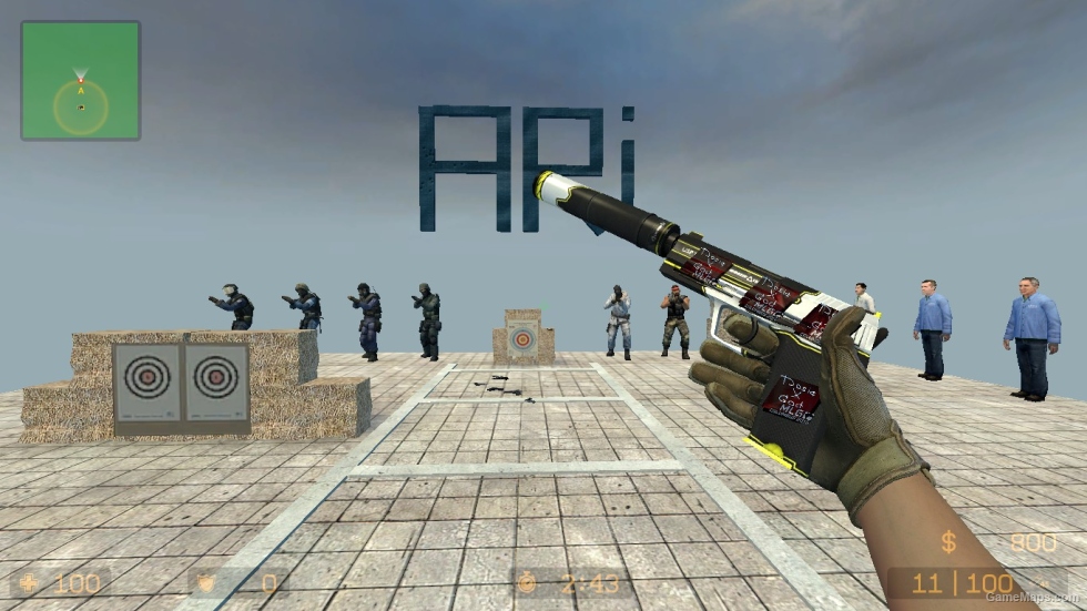 CS GO MOD (Lt.Commander Ricksaw NSWC SEAL) ARM