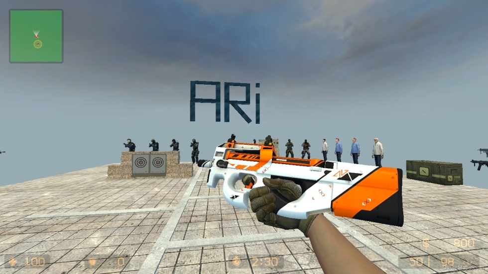 CS GO MOD (Lt.Commander Ricksaw NSWC SEAL) ARM