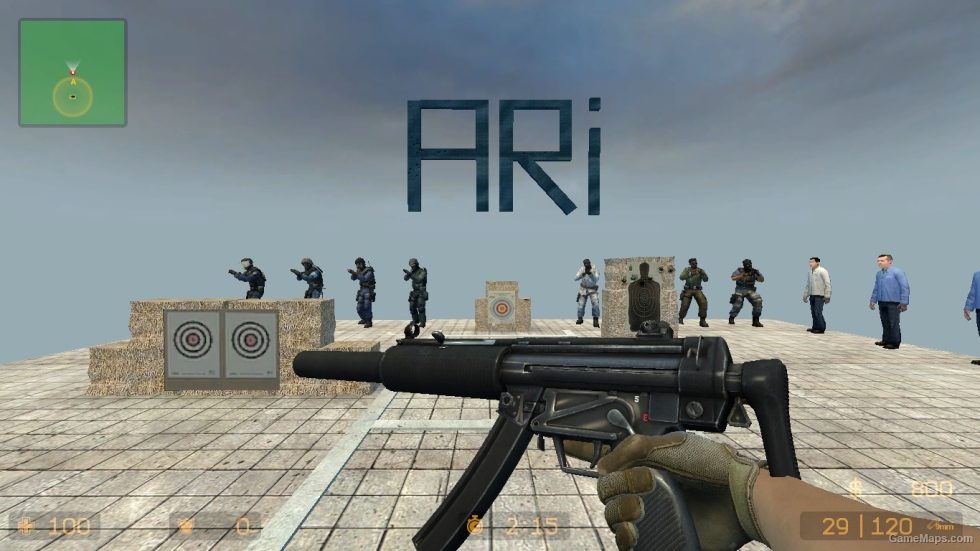 CS GO MOD (Lt.Commander Ricksaw NSWC SEAL) ARM