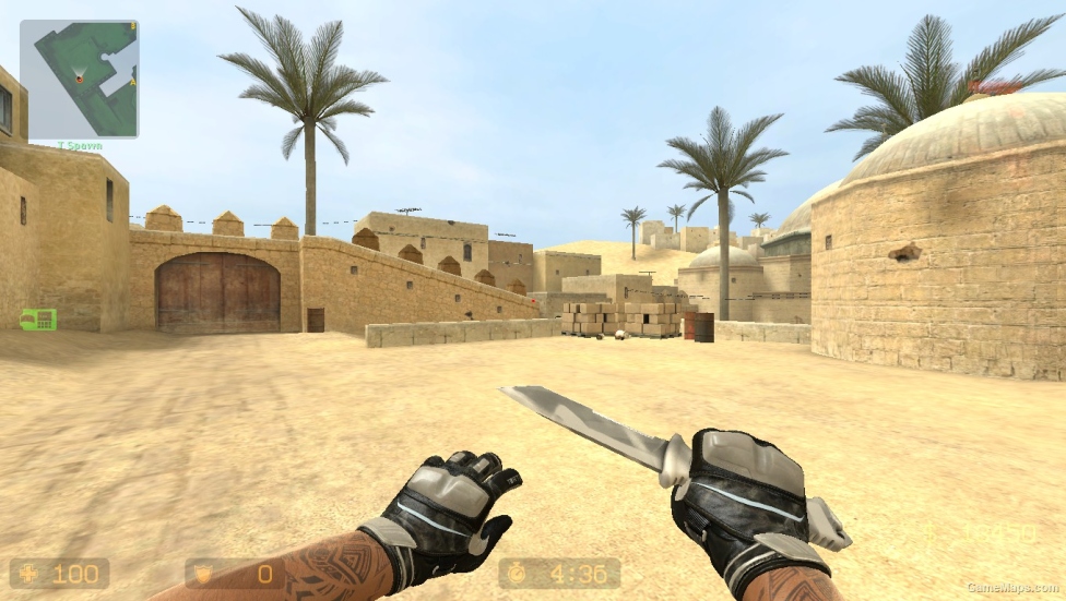 CS GO MOD (Moto Gloves Smoke Out)