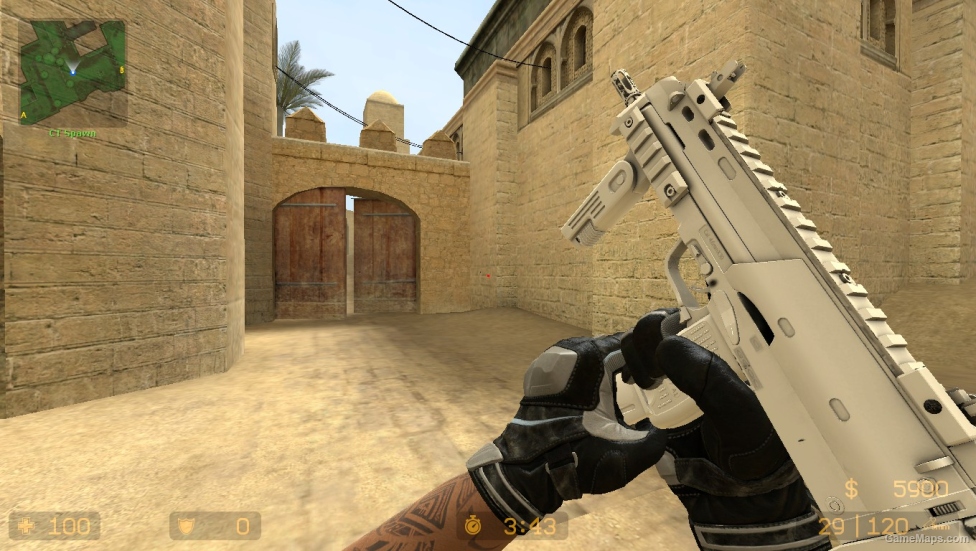 CS GO MOD (Moto Gloves Smoke Out)