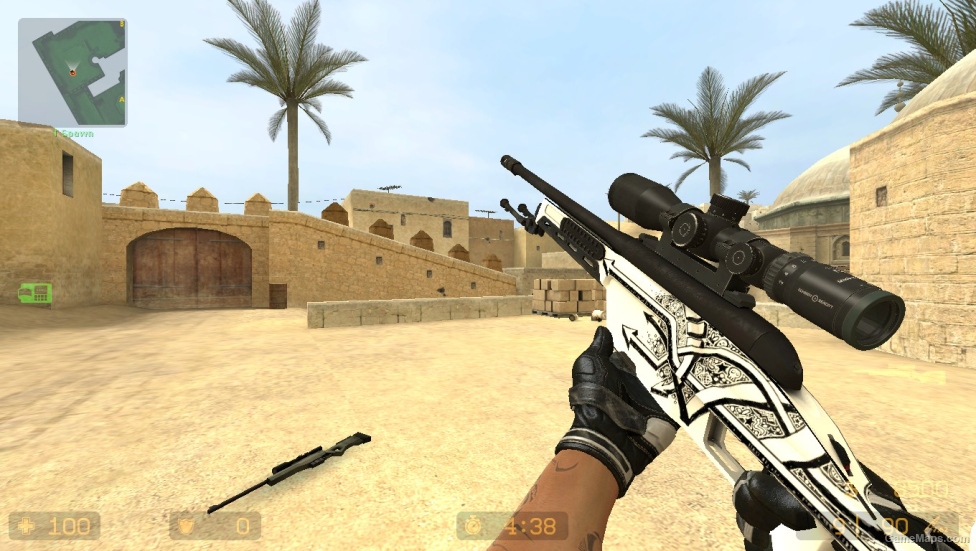 CS GO MOD (Moto Gloves Smoke Out)