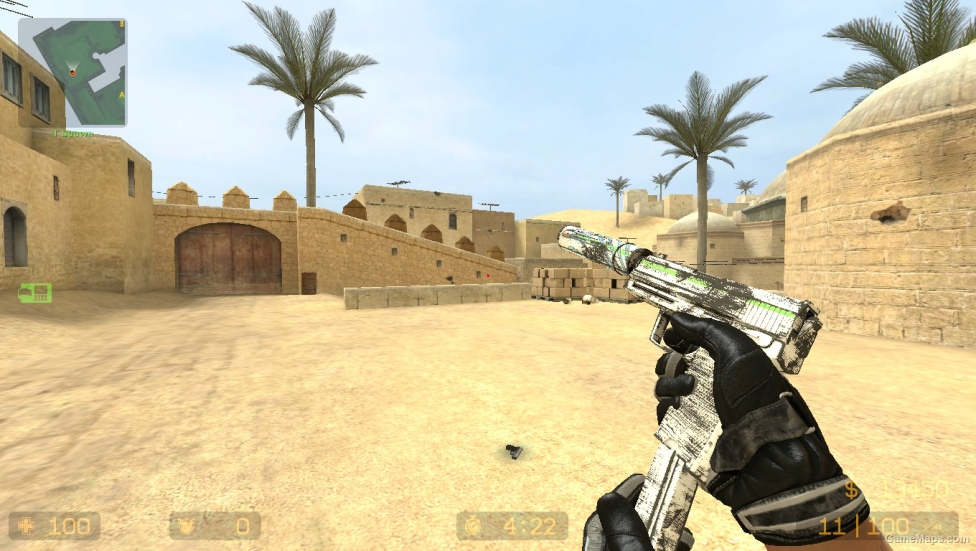 CS GO MOD (Moto Gloves Smoke Out)