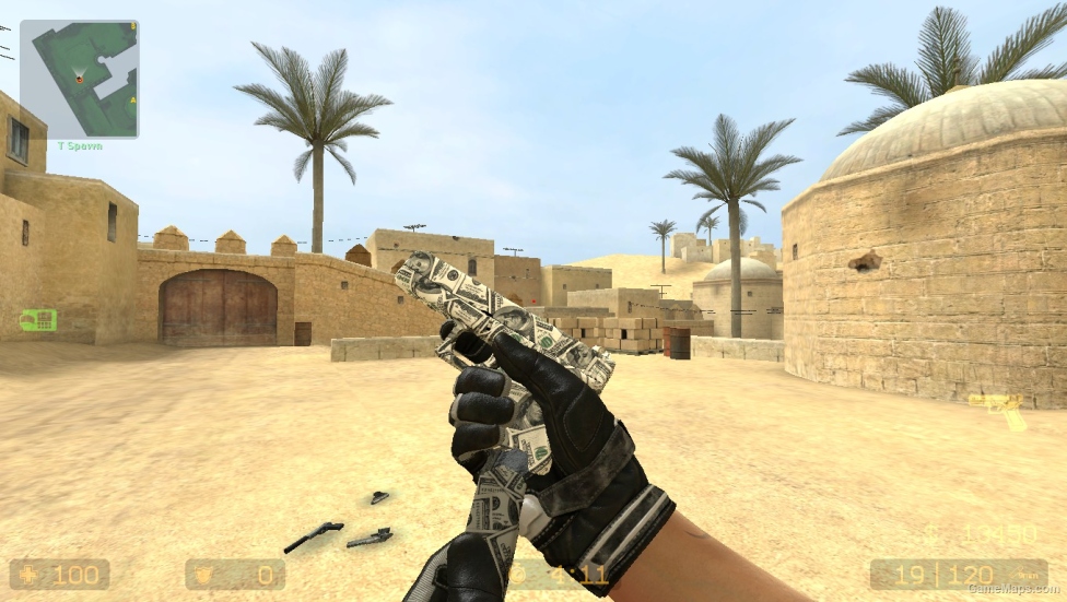 CS GO MOD (Moto Gloves Smoke Out)