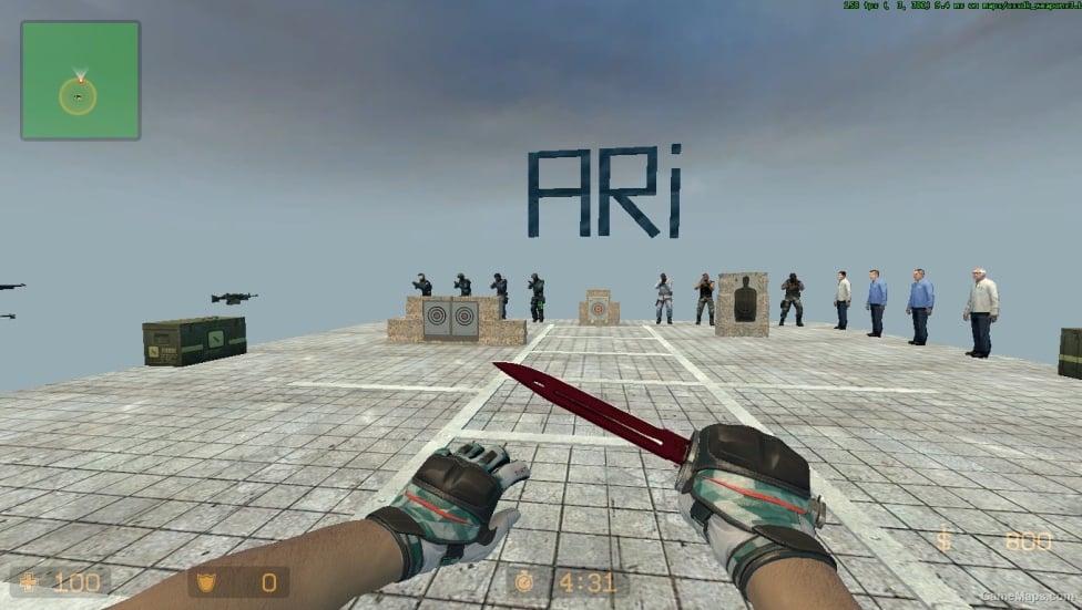 CS GO MOD (Moto Gloves Spearmint)