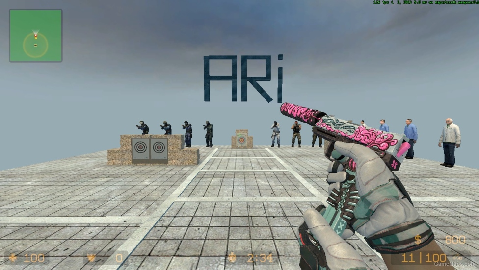CS GO MOD (Moto Gloves Spearmint)
