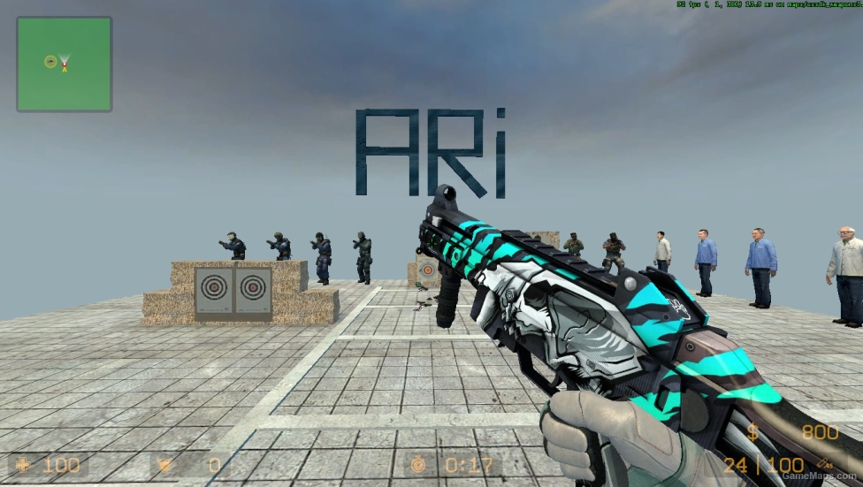 CS GO MOD (Moto Gloves Spearmint)