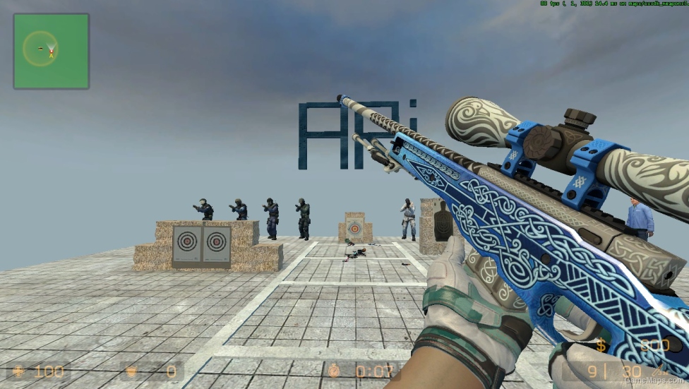 CS GO MOD (Moto Gloves Spearmint)